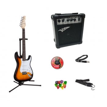 Gitara elektryczna + wzmacniacz gitarowy z Overdrive Zestaw !